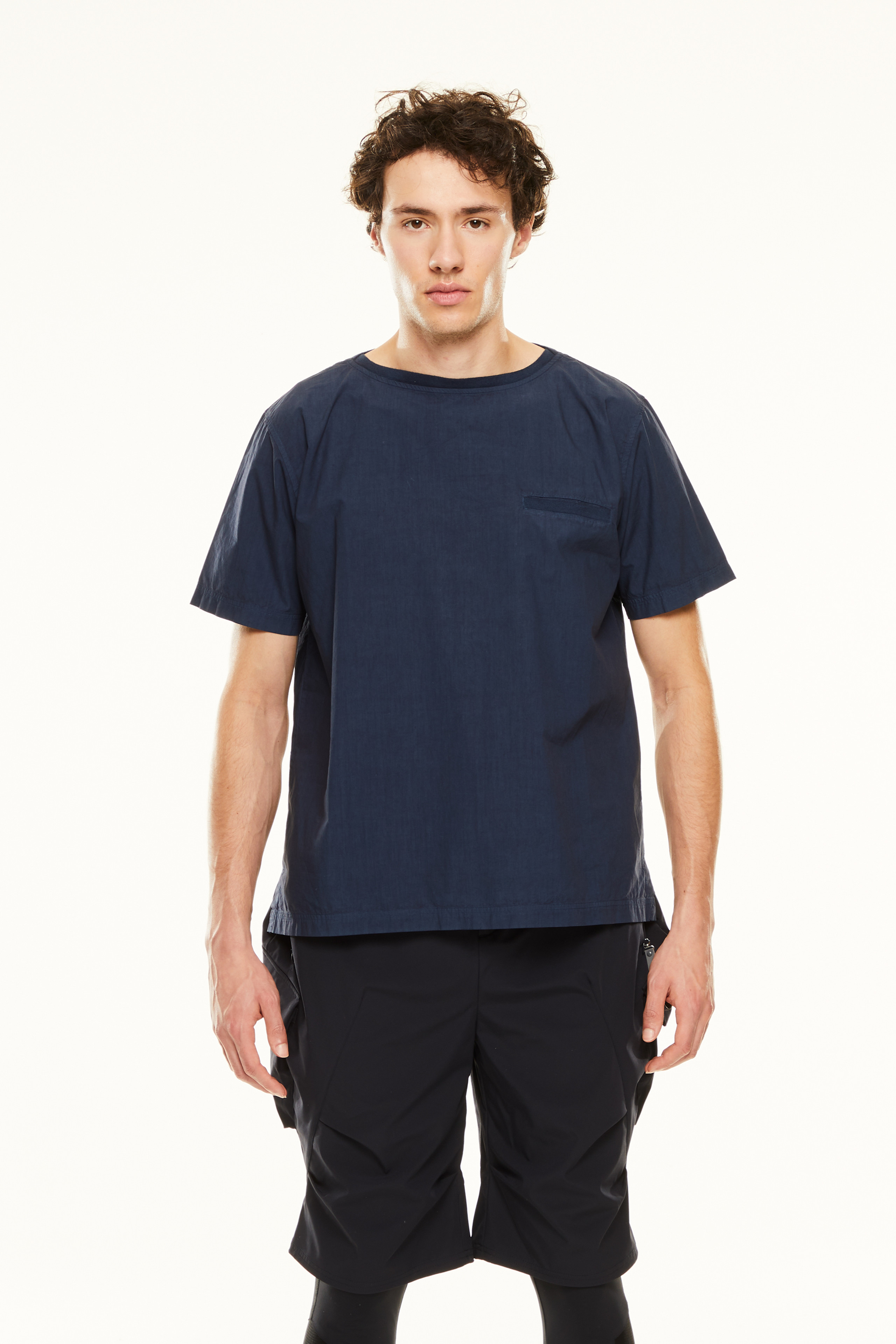 Woven tee shirt