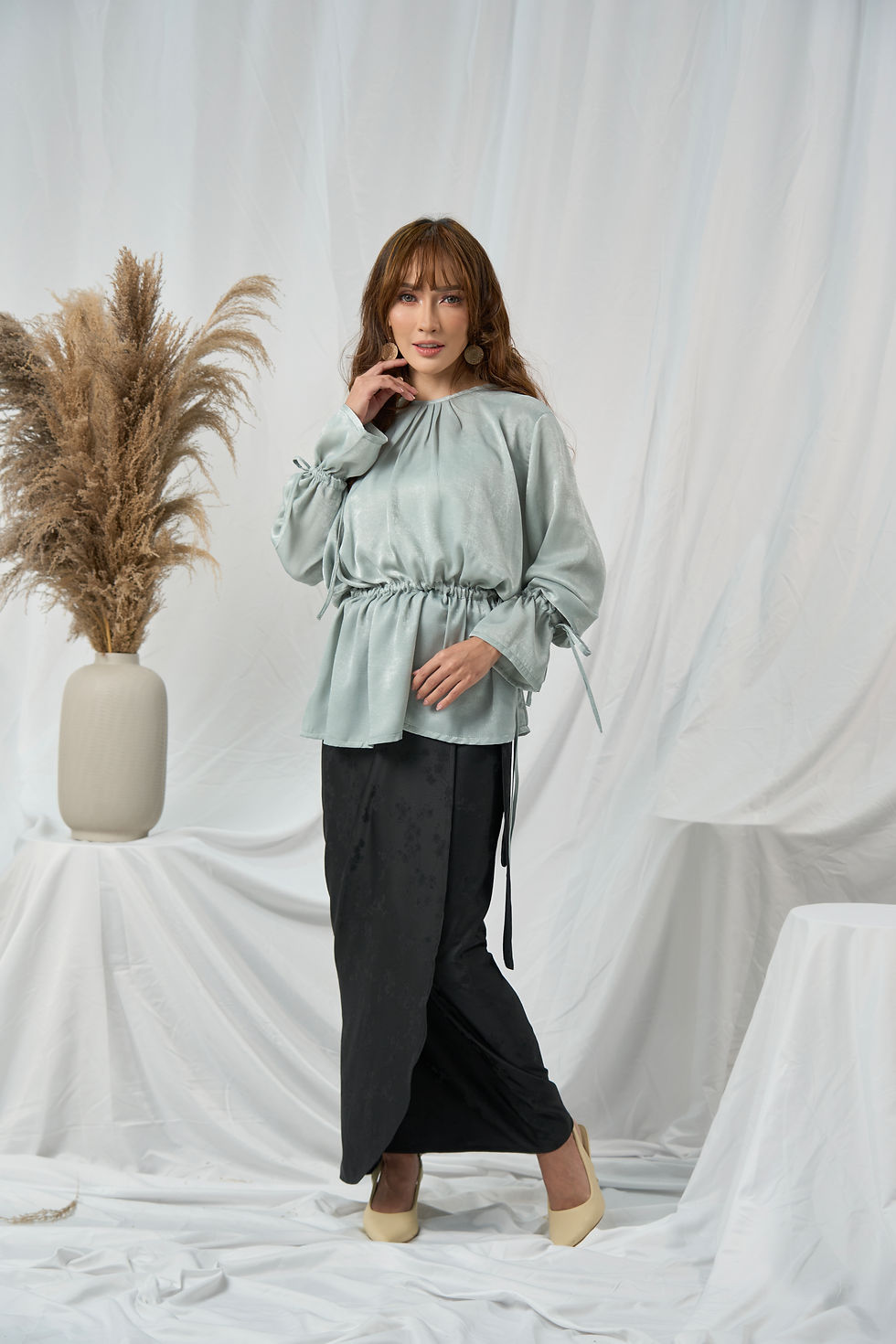 Luna Top In Mint Green