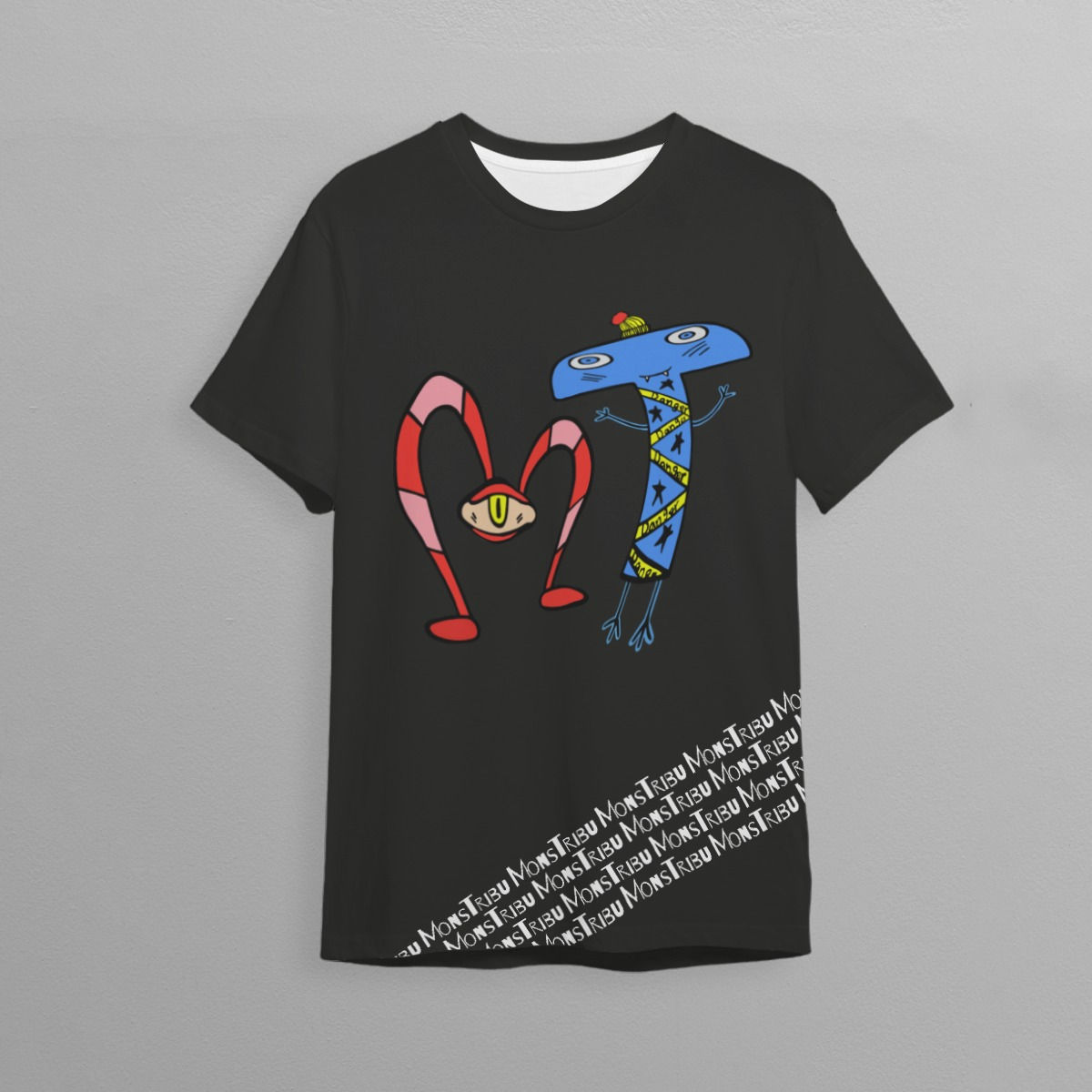 T-shirt Monstribu logo
