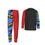 Miniature : Monstribu - Pyjama - Blue and Red