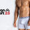 Miniatura: Aussiebum Boxer Blanco Navy Cottonsoft