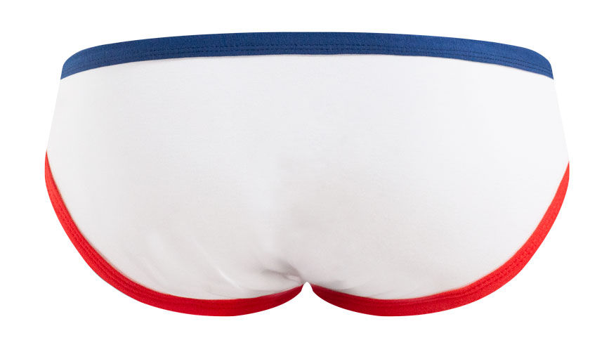 Miniatura: Aussiebum Slip Brief Modelo TeeBall Blanco
