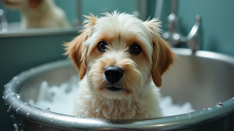 Beneficios de un baño profesional para mascotas: descubre un club de baño para perros