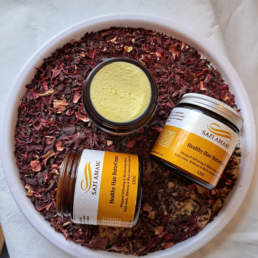 Thumbnail: Whipped Shea Butter Cream for Healthy Hair with Black Jamaican Castor Oil