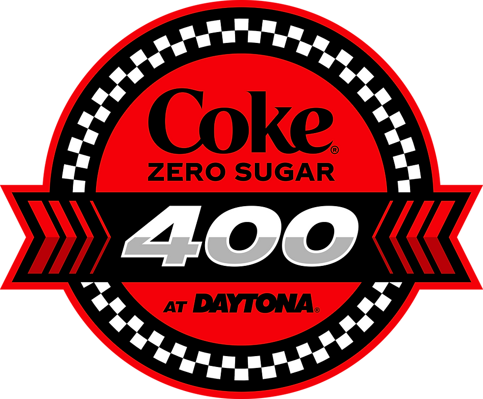 Coke Zero Sugar 400 Logo