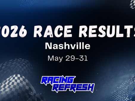 2026 Nashville Race Results