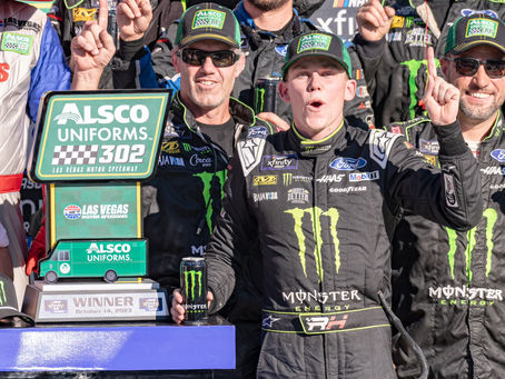 Riley Herbst's Long-Awaited First Win Comes at Home