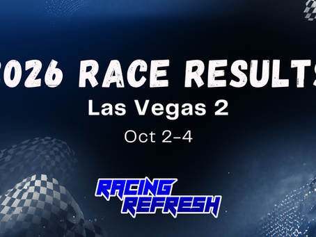 2026 NASCAR Las Vegas 2 Race Results
