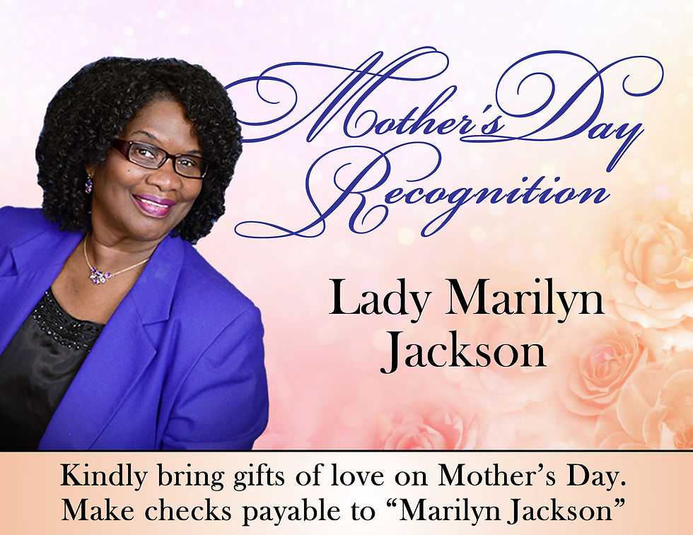 Marilyn Jackson Mother's Day 2026
