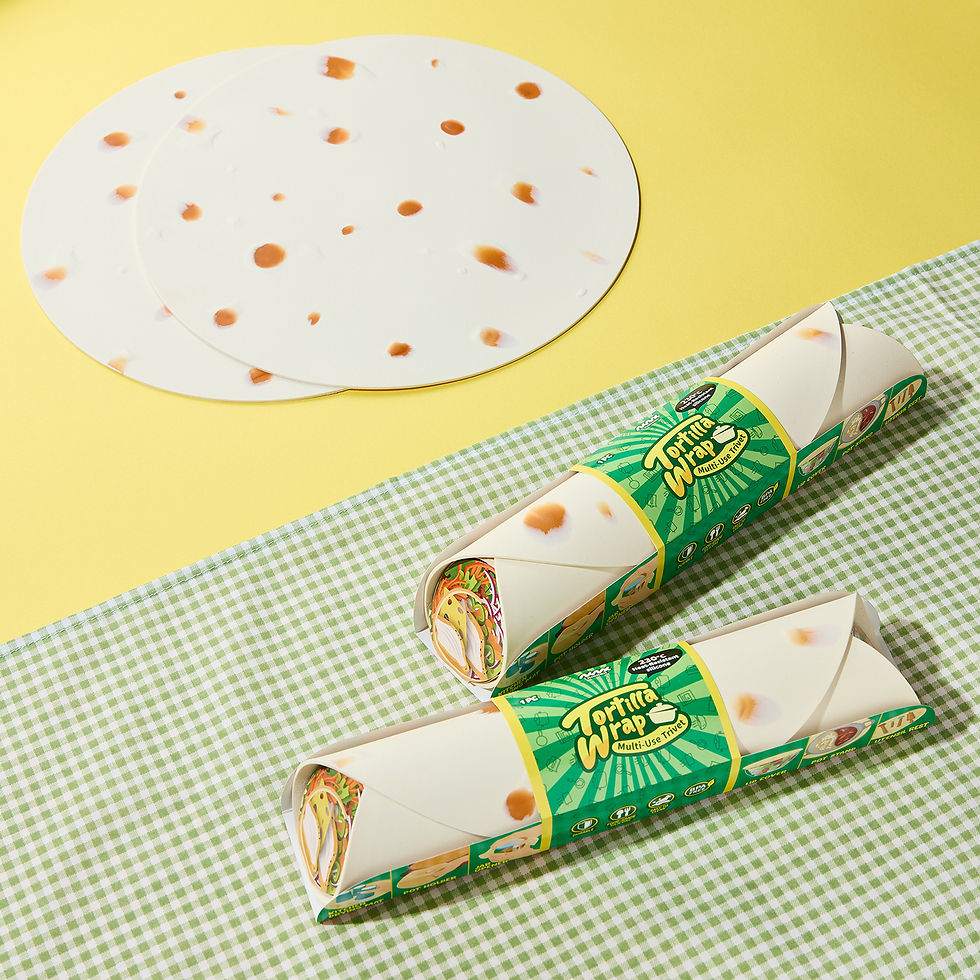 縮圖：Tortilla Wrap 墨西哥薄餅造型隔熱墊