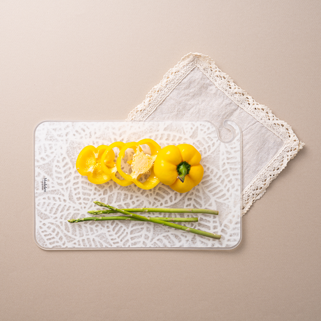 Thumbnail: Korean Madelen Handmade Korean Paper Chopping Board Flower and Grass Series-Large