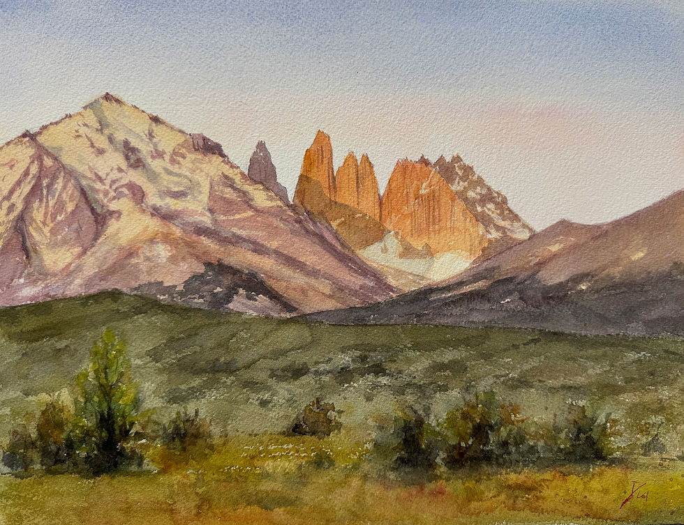 Patagonia - Torres del Paine Sunrise