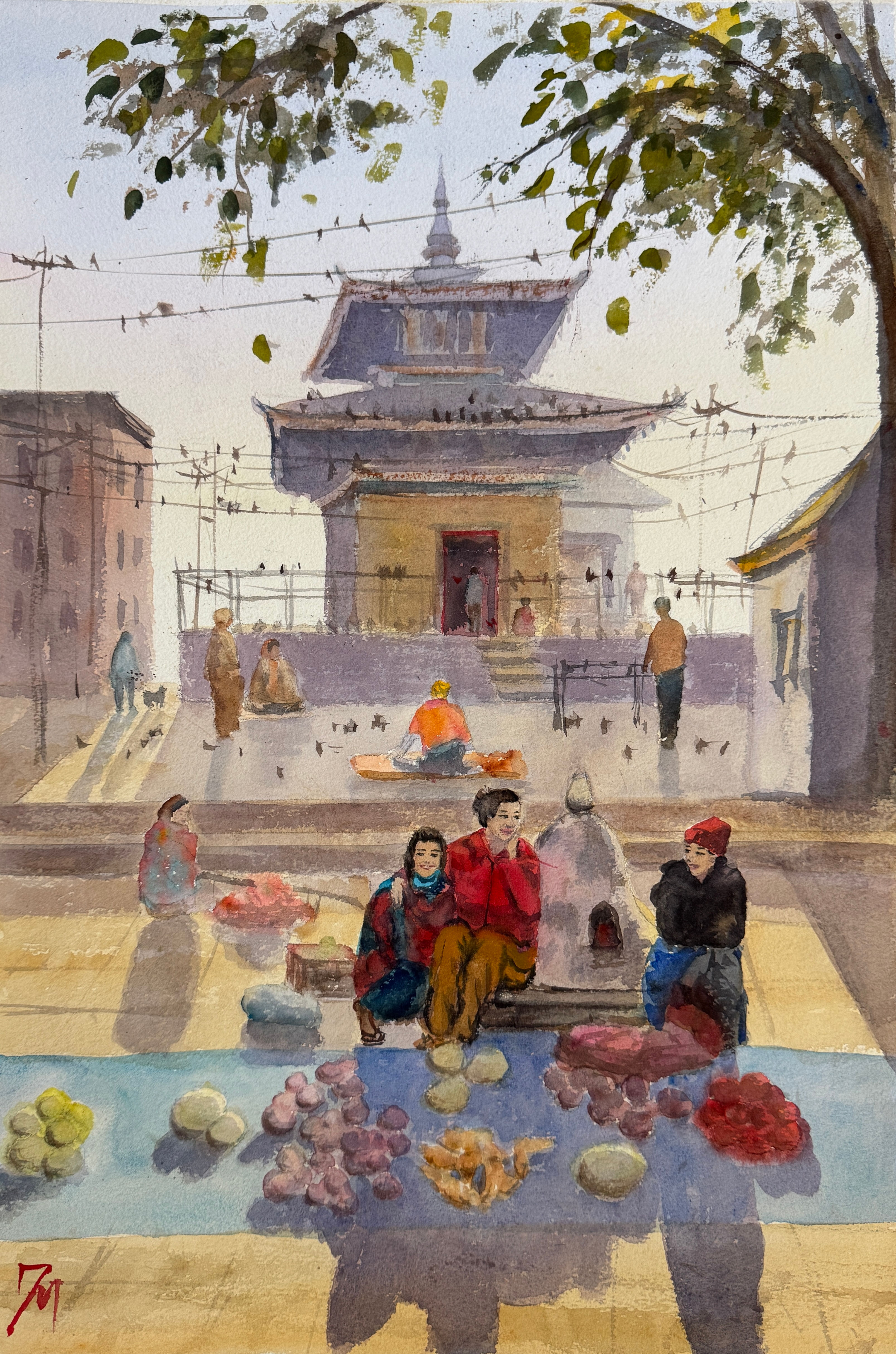 Morning Market in Kathmandu