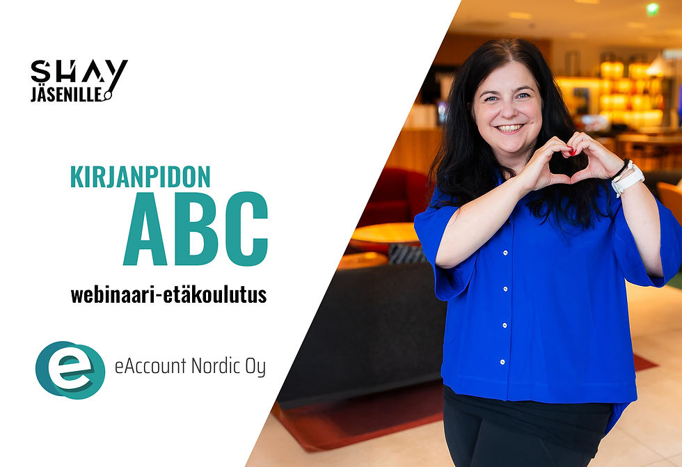Kirjanpidon ABC - webinaari