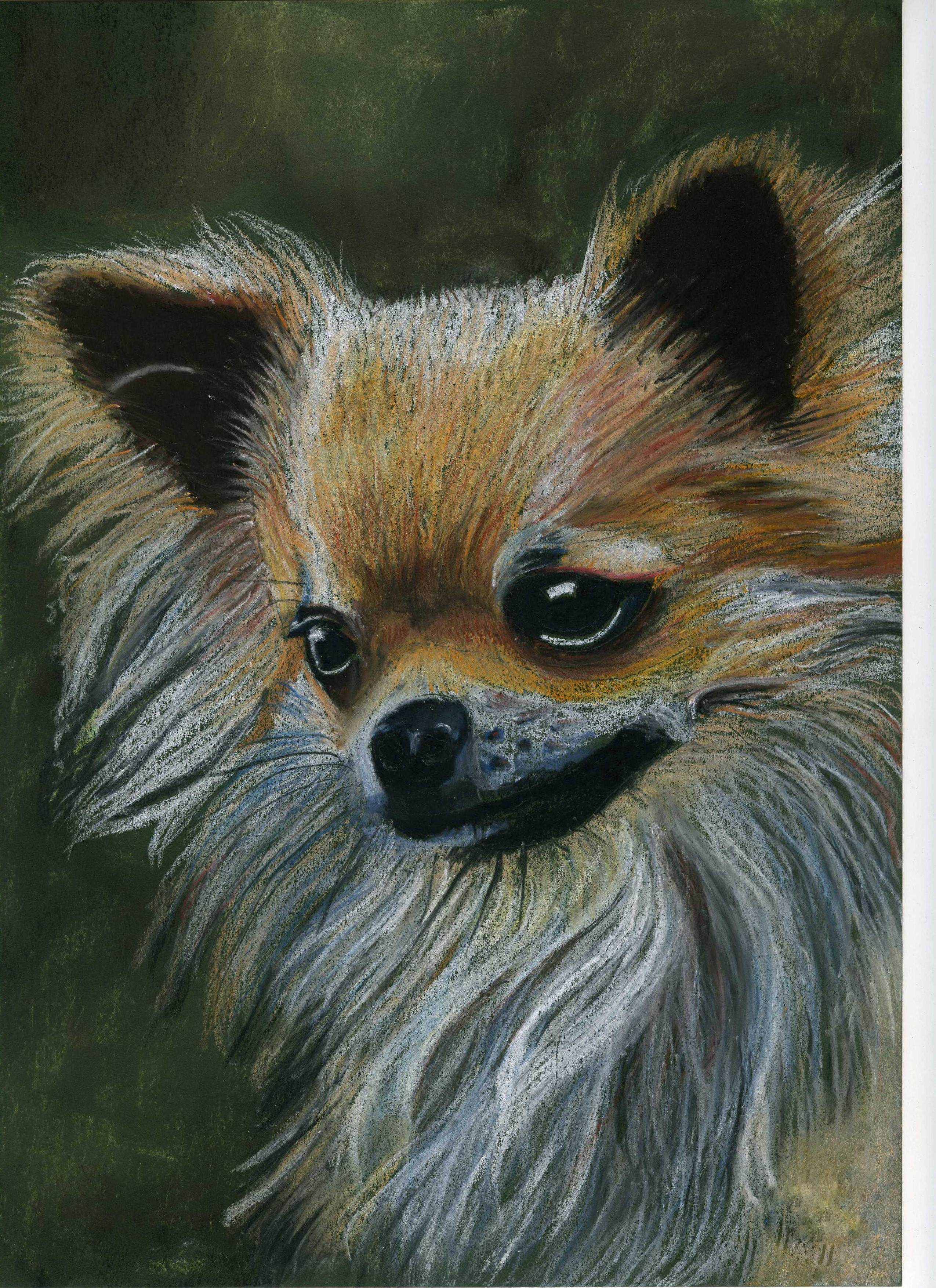 Elarco Moonshine Pastel Painting