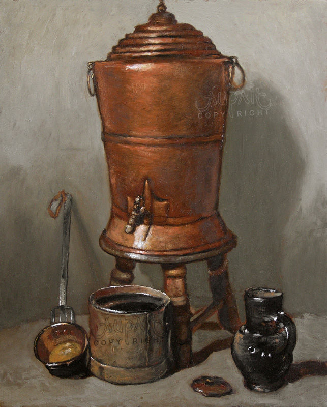 Copper fountain #2806