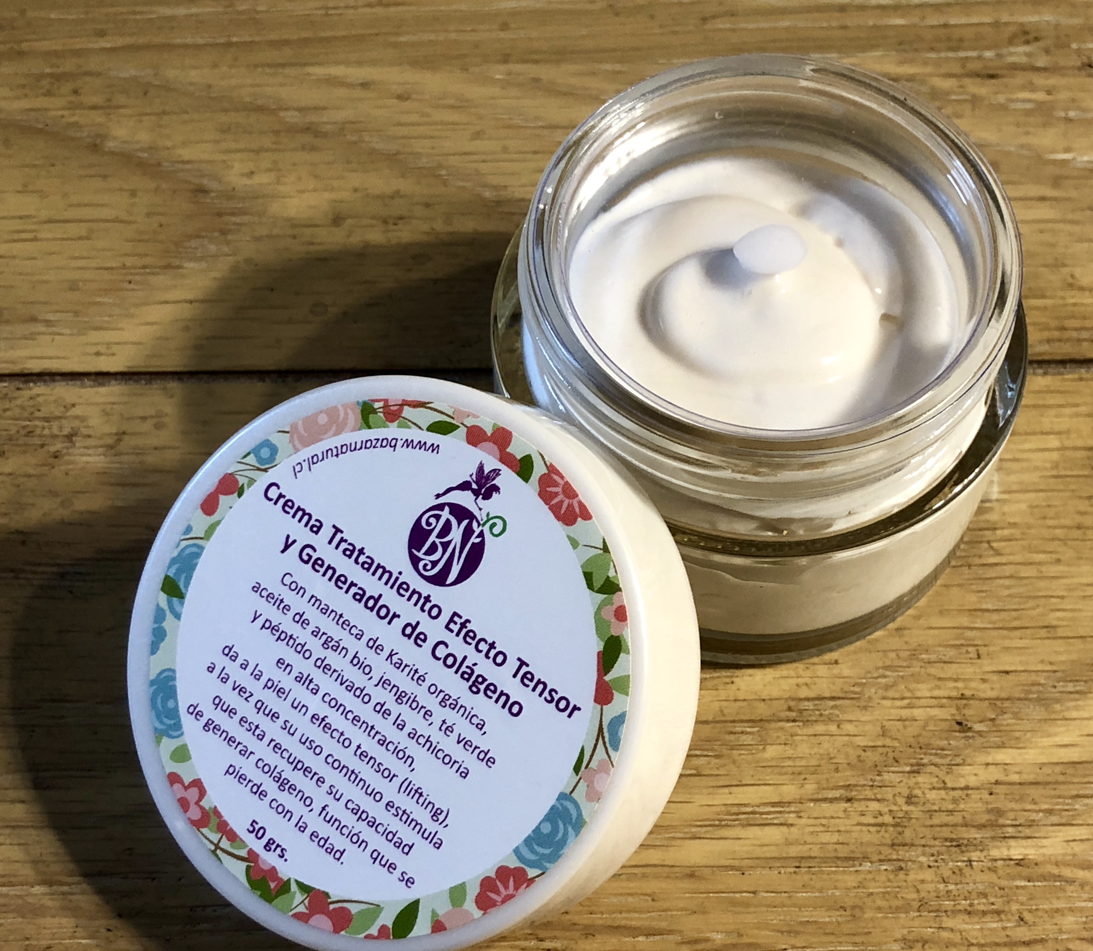 CREMA TENSORA-GENERADOR de COLÁGENO