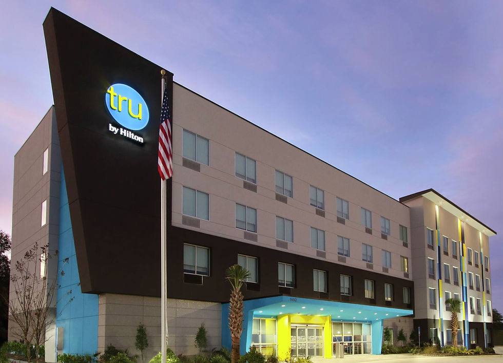 A picture of a Tru Hotel by Hilton