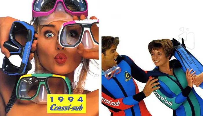 Cressi 1994 ad