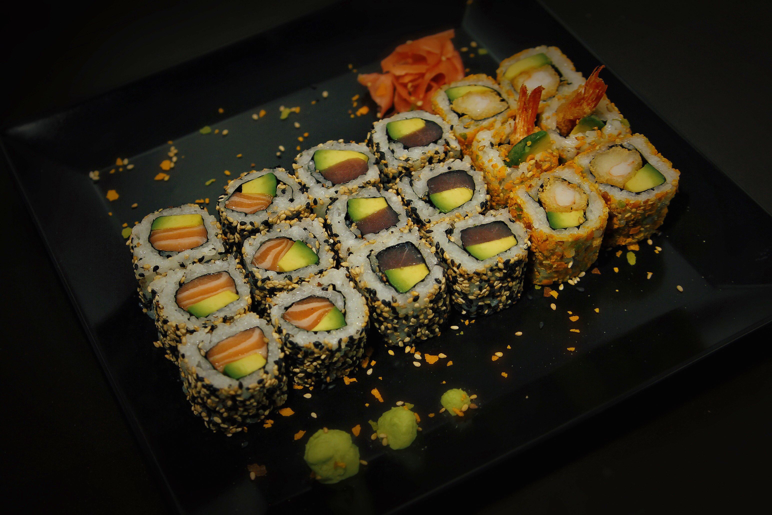 Arranged Food and Objects