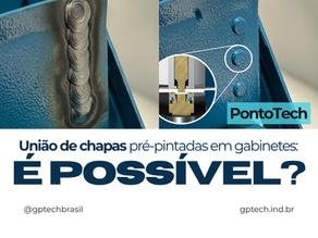 União de chapas pré-pintadas em gabinetes: É possível?