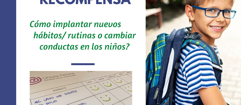SISTEMAS DE RECOMPENSA PARA NIÑOS