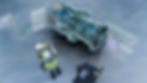 Industry 4.0 Factory_ Two Engineers Uses Digital Tablet Computer with Augmented Reality So