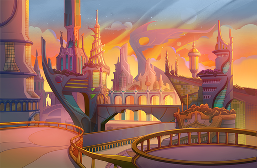 Solar Opposites Season 3 Background Painting 