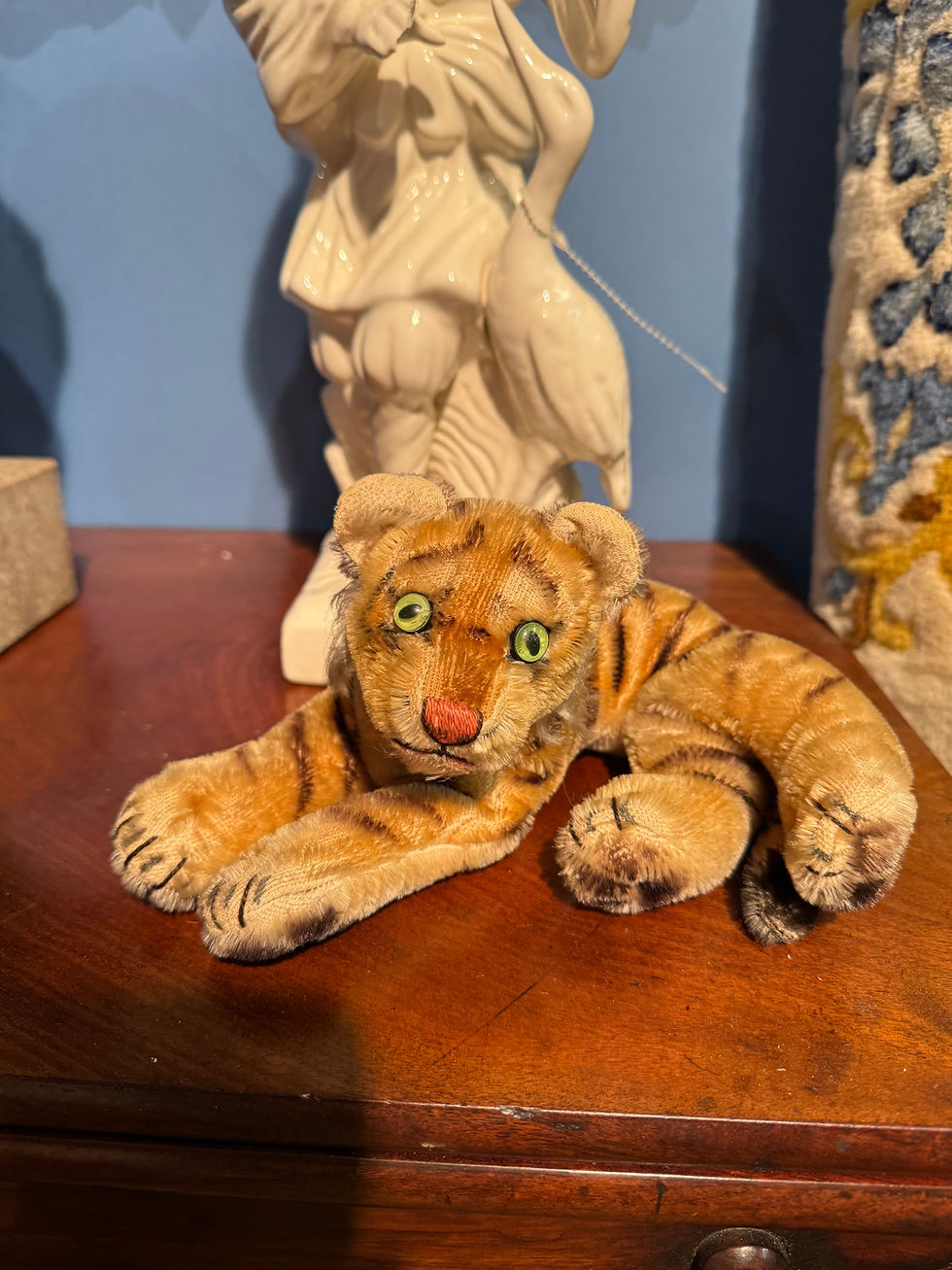 antique stuffed animal