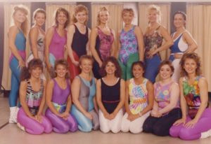 Aerobic throwback pic