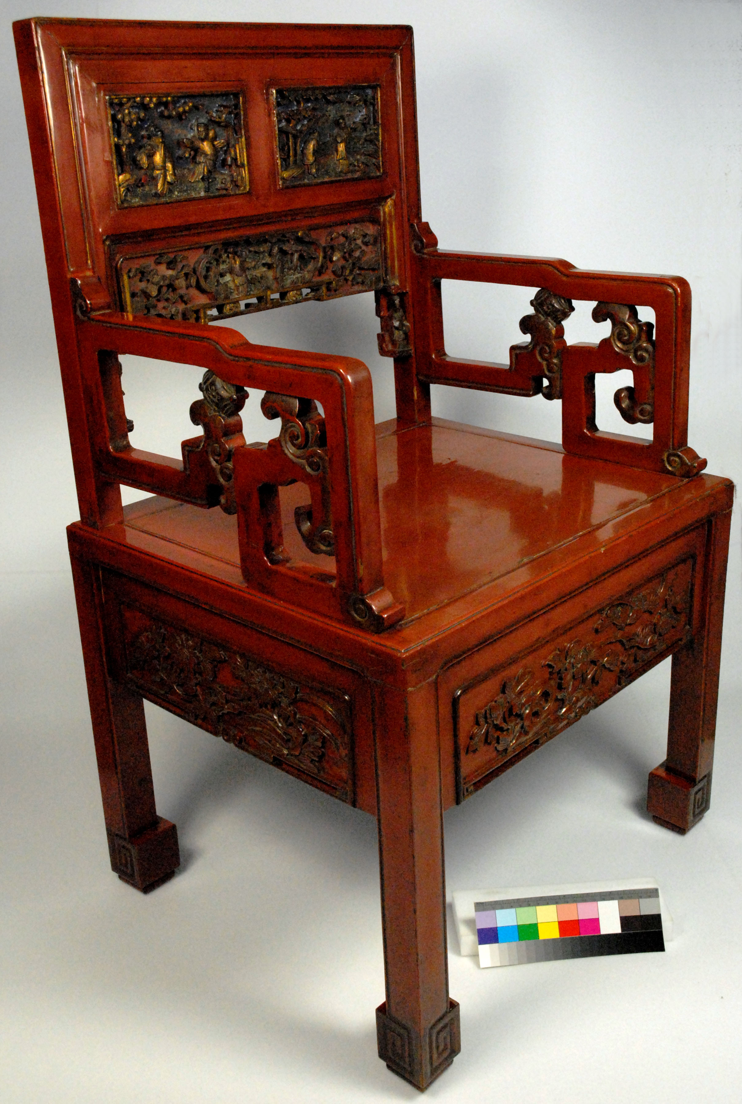 Chinese Lacquer, aqueous cleaning