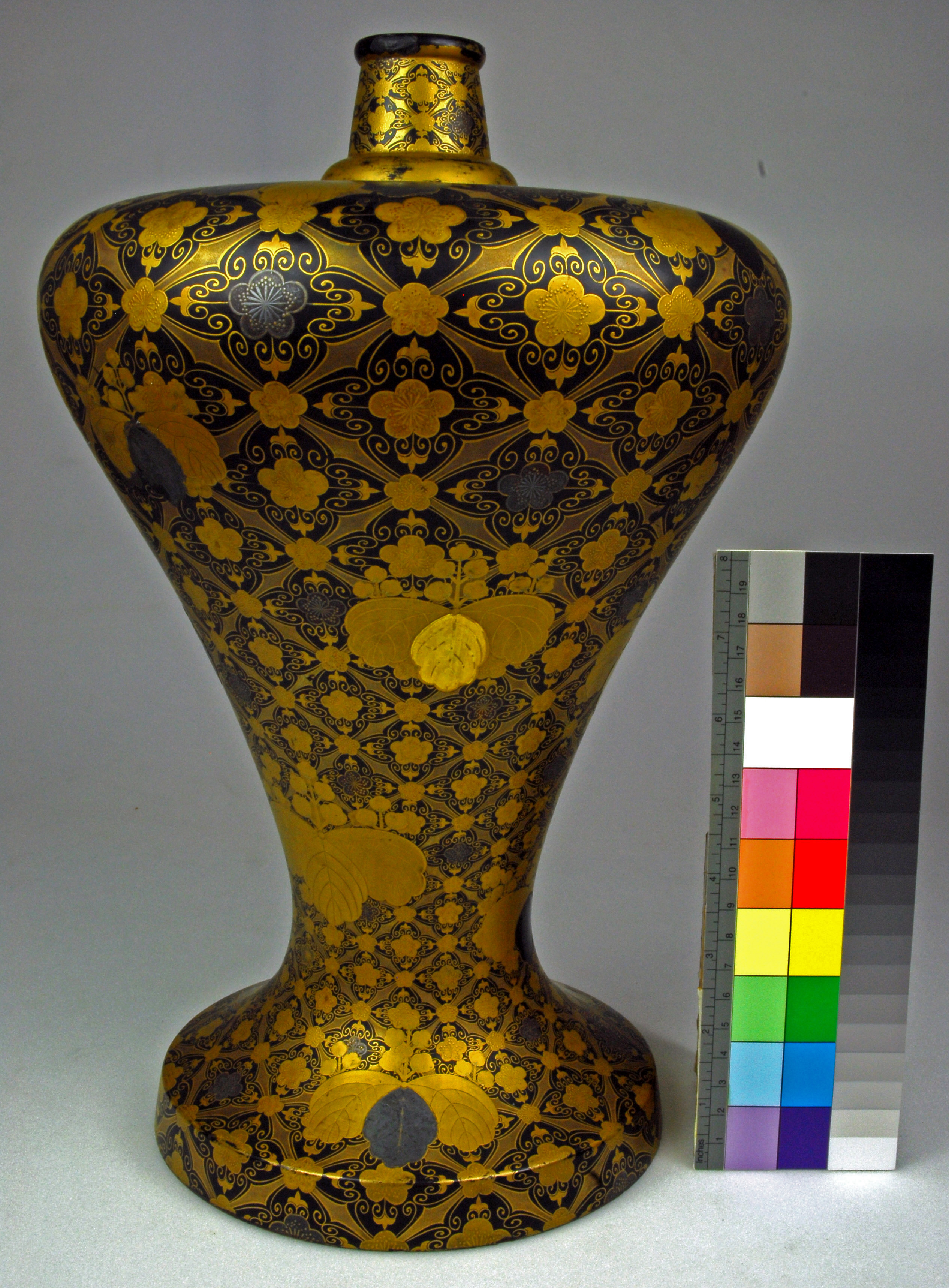 Lacquered Metal, Japanese, 18th c