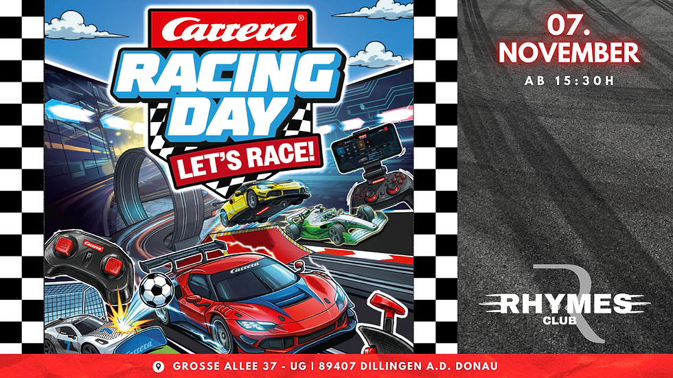 Rhymes Club x Carrera Racing Day