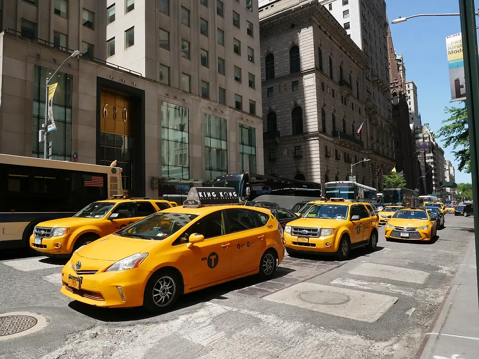 New York, NY, USA, United-States, États-Unis - taxis