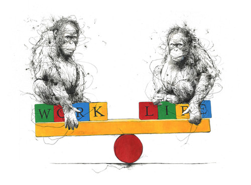 WORK LIFE BALANCE | scotttetlowartist