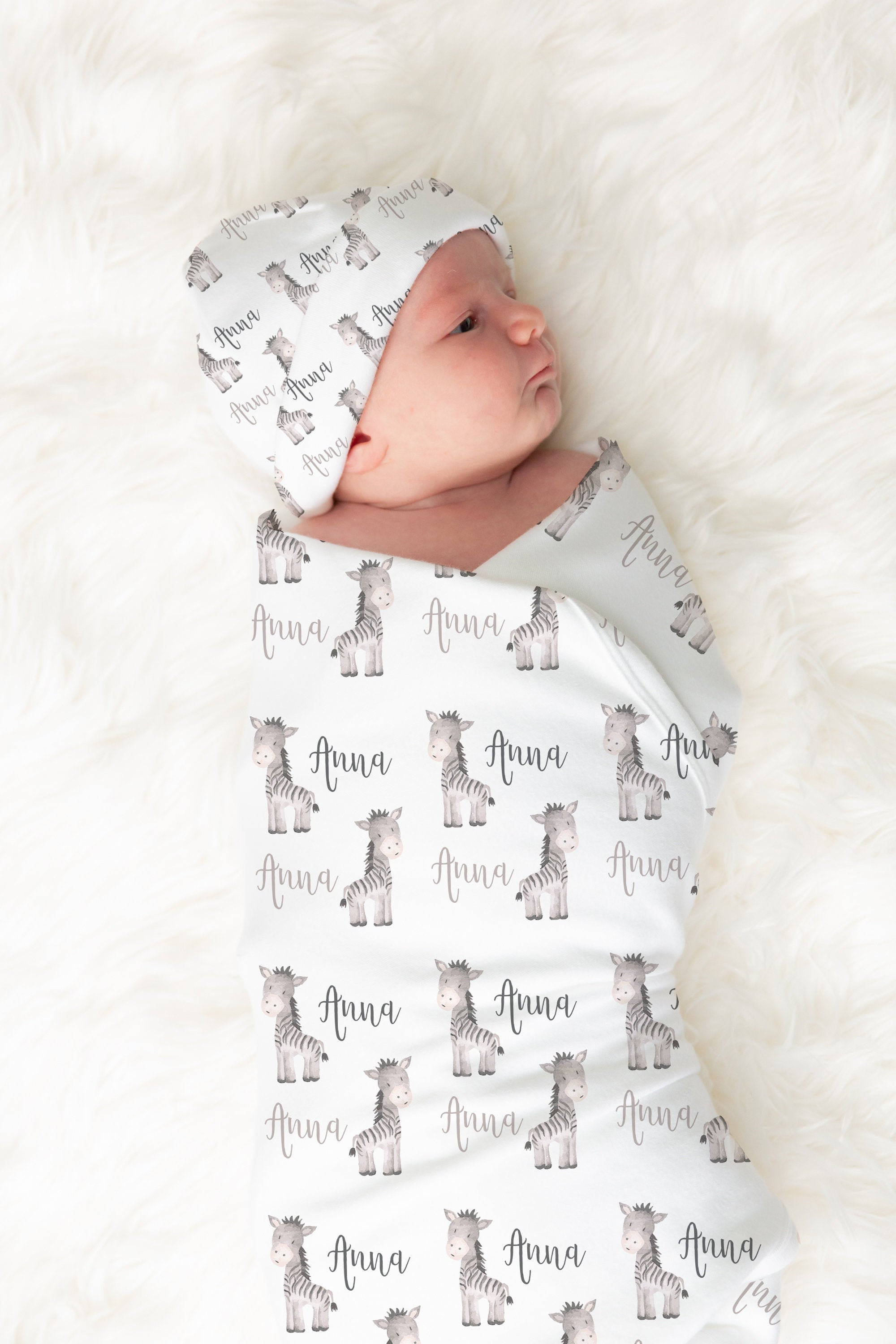organic swaddle set