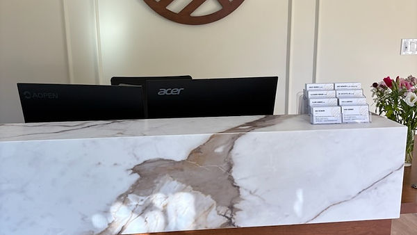 Front reception of Saanichton Chiropractic Gro