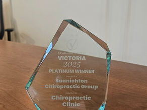 Saanichton Chiropractic Group Voted #1 Chiropractic Clinic in Victoria 2025