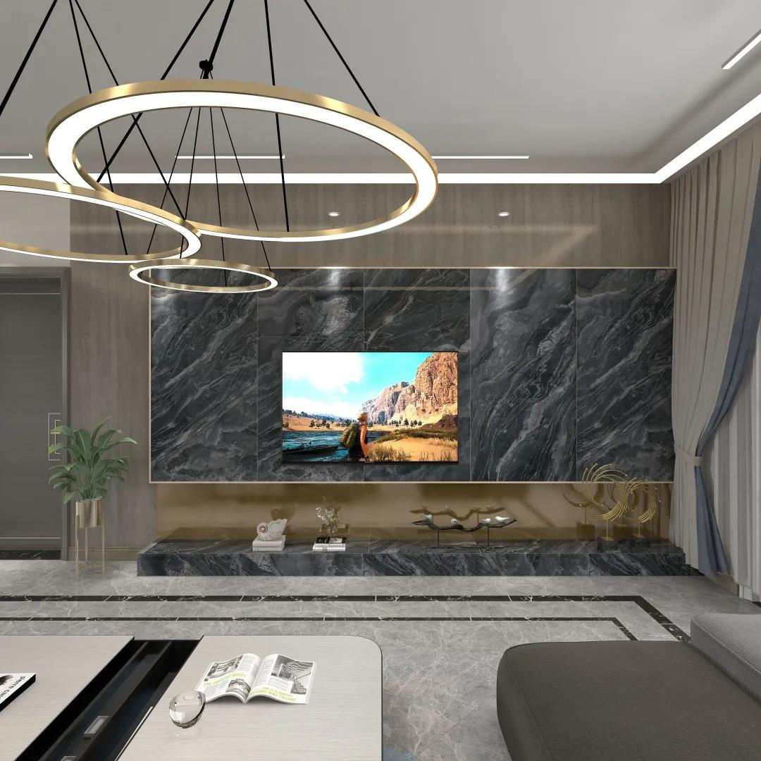 750x1500 Black Stone Looking Porcelain