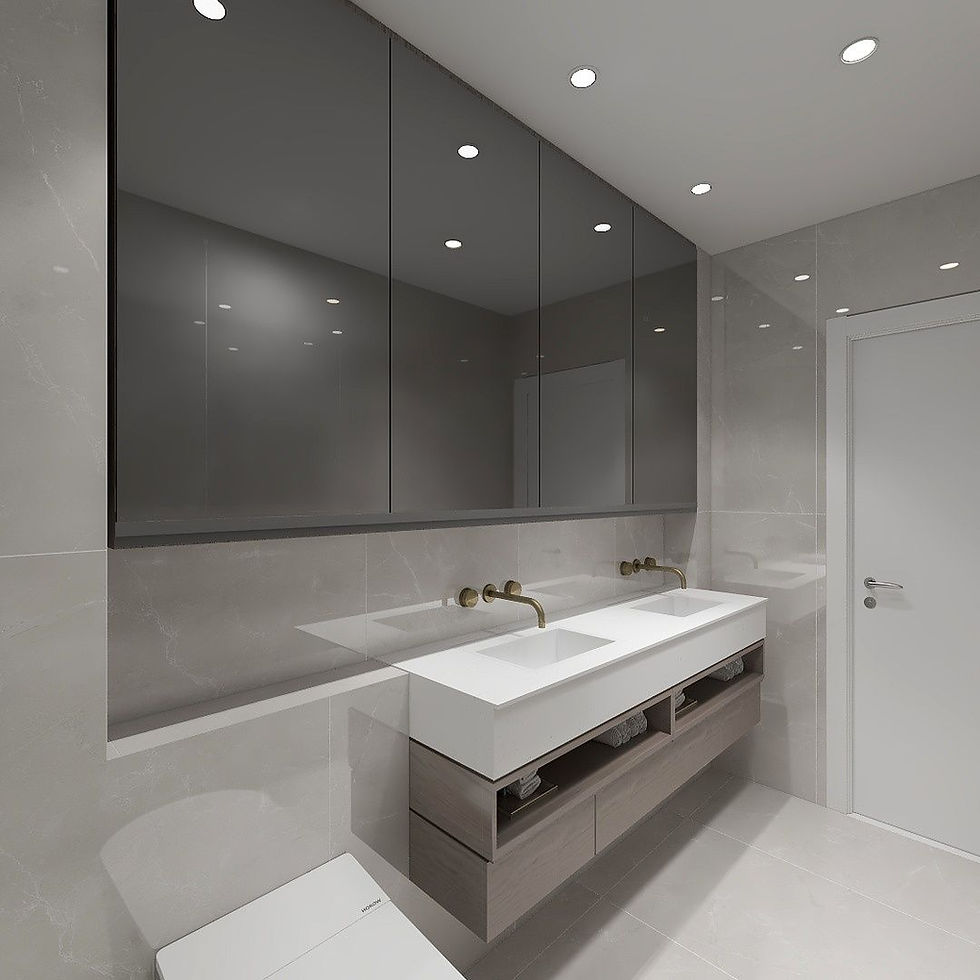 Thumbnail: Large Size Polished Pure Grey Marble Looking Porcelains CT1909