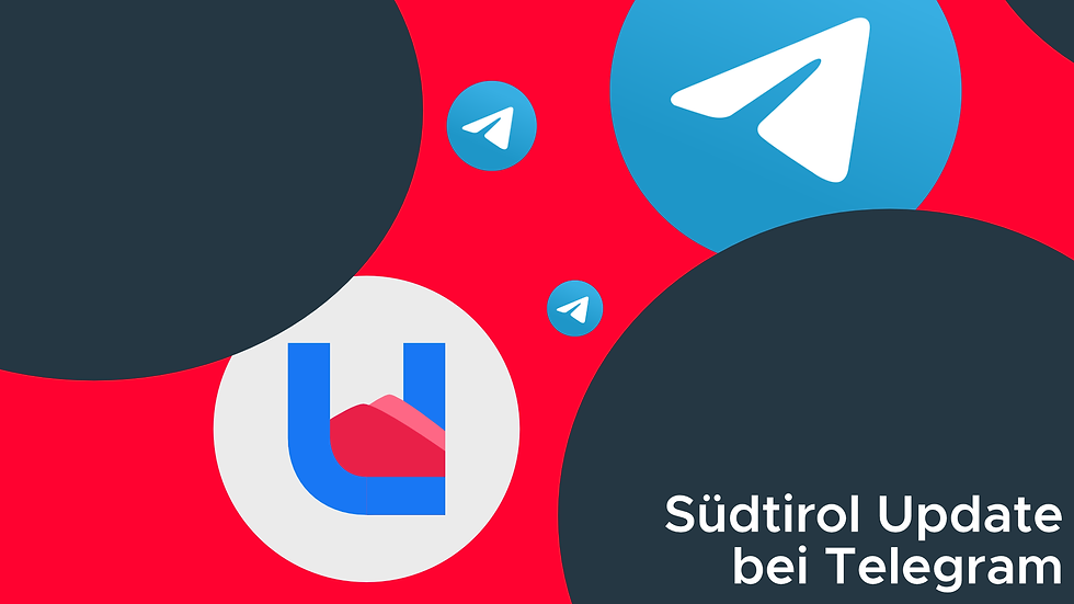 Südtirol Update ab jetzt auch bei Telegram. Hier der Einladungslink