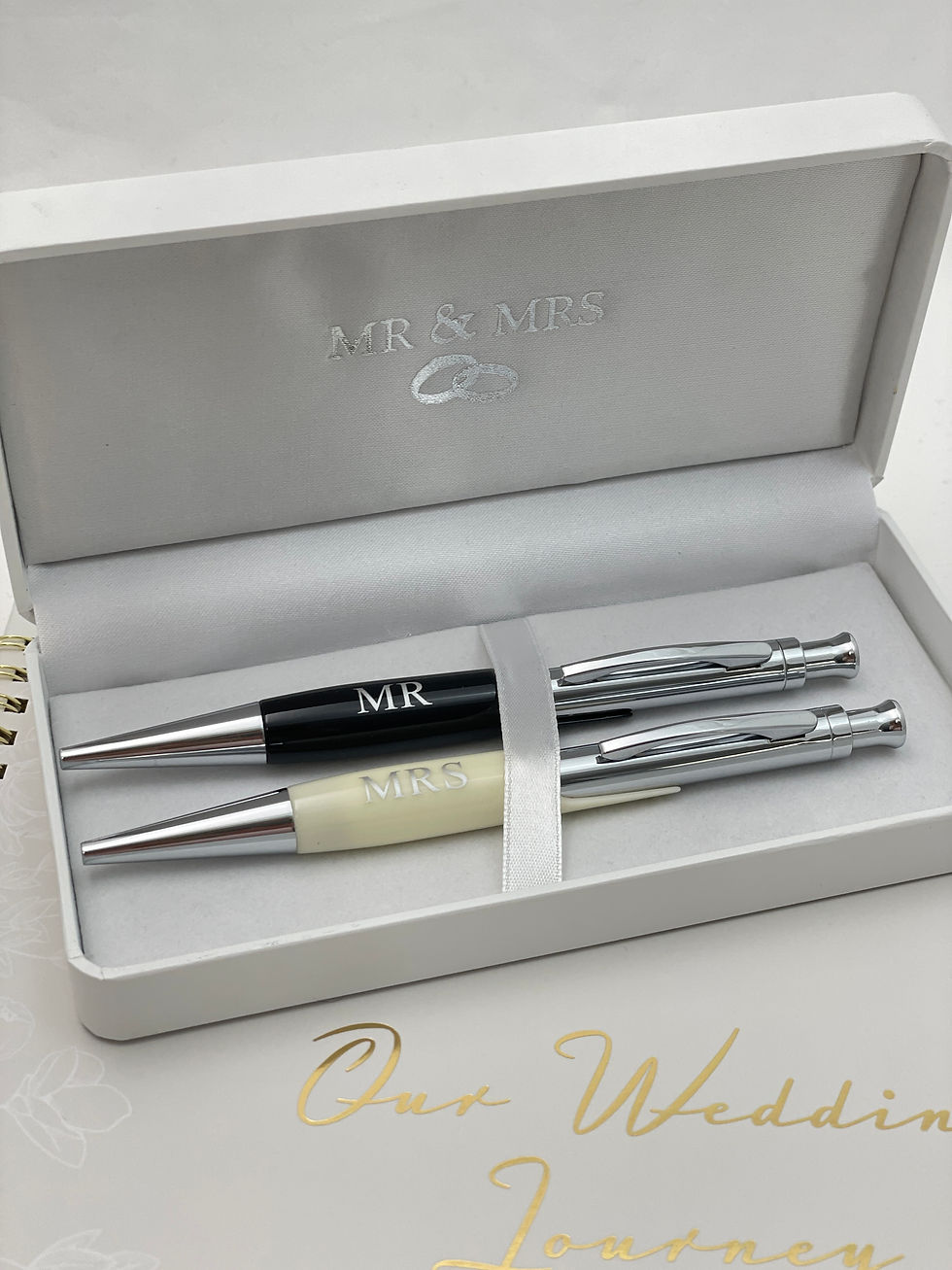 Thumbnail: Mr and Mrs Pens with Gift Box