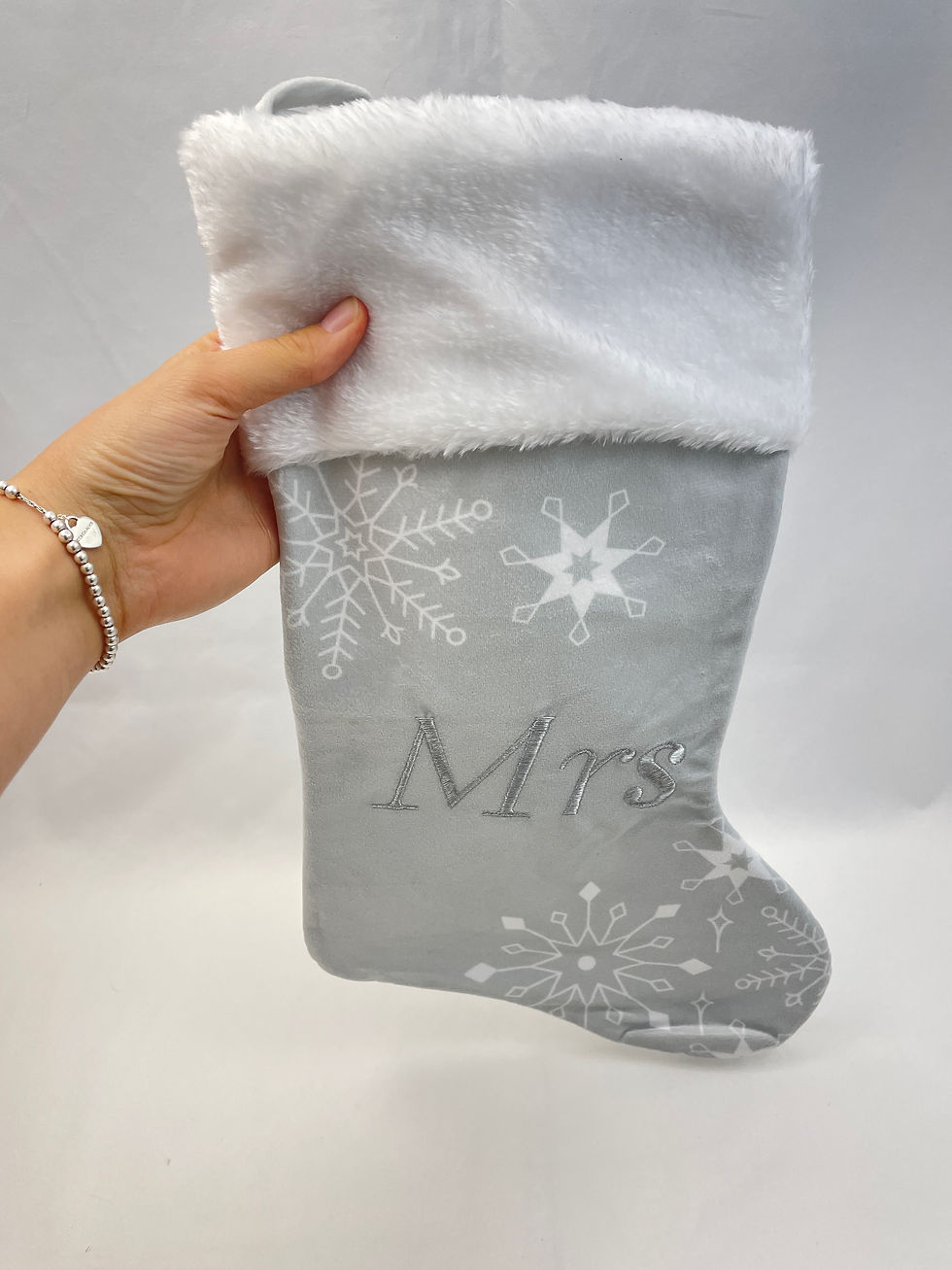 Thumbnail: Mr & Mrs Christmas Stocking Pair