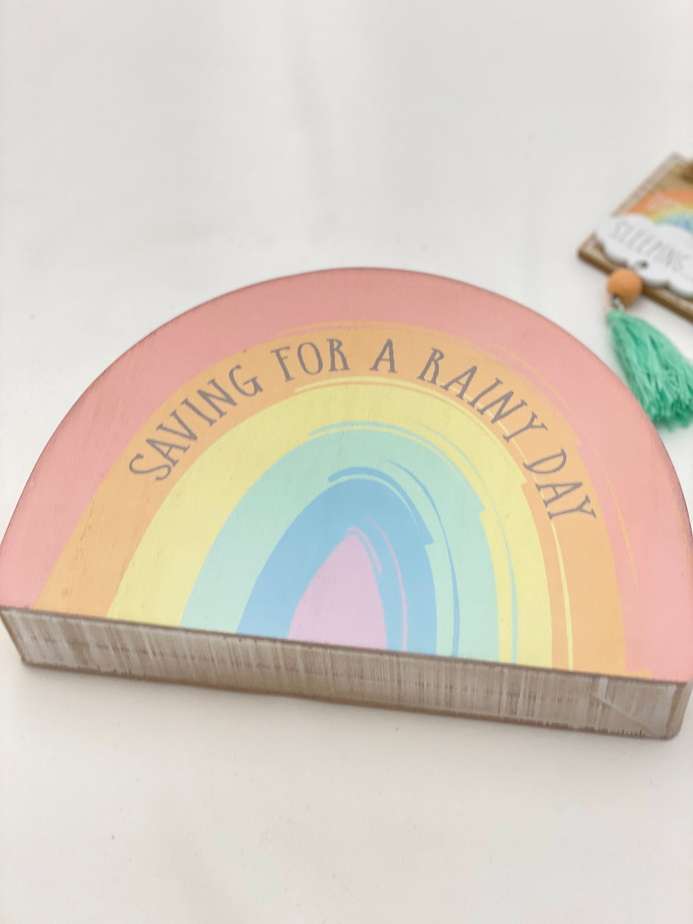 Thumbnail: Saving for a Rainy Day Rainbow Money Box