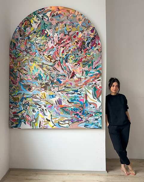 İllusion 2023 (150 x 200 cm) Private Collection / İstanbul