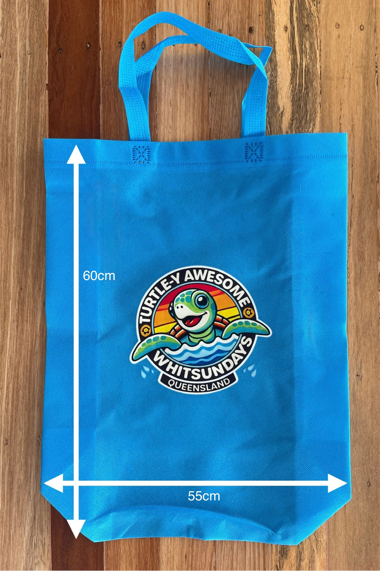 Blue Whitsundays Tote Bag Large (55x60cm)