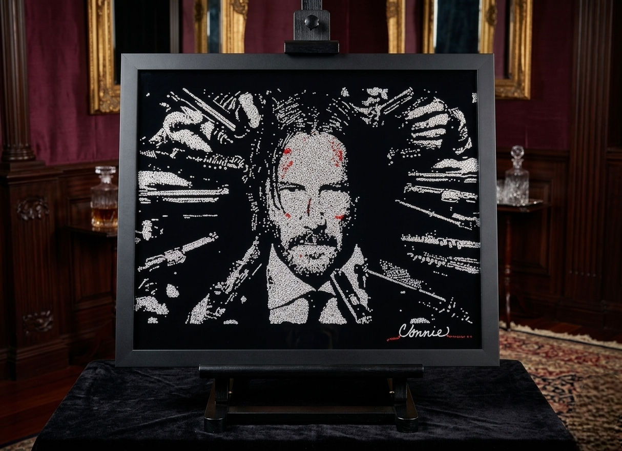The "Baba Yaga" - 20x24 Crystal Portrait