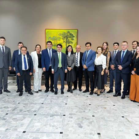 Comitiva de Cascavel reforça ao TJ-PR necessidade de nova Vara da Fazenda Pública 