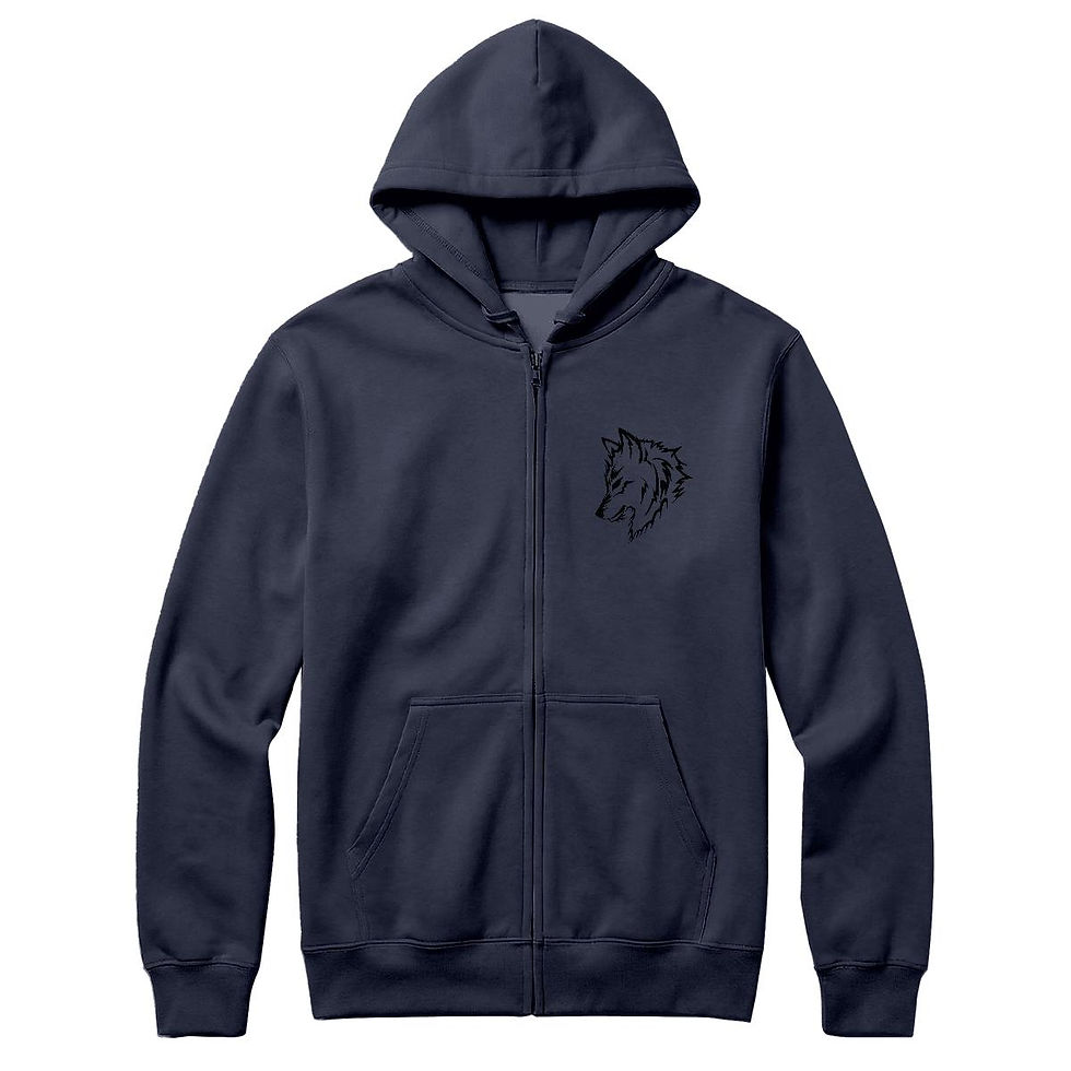 Thumbnail: Limited Edition - Zip Up Hoodie - Black Logo