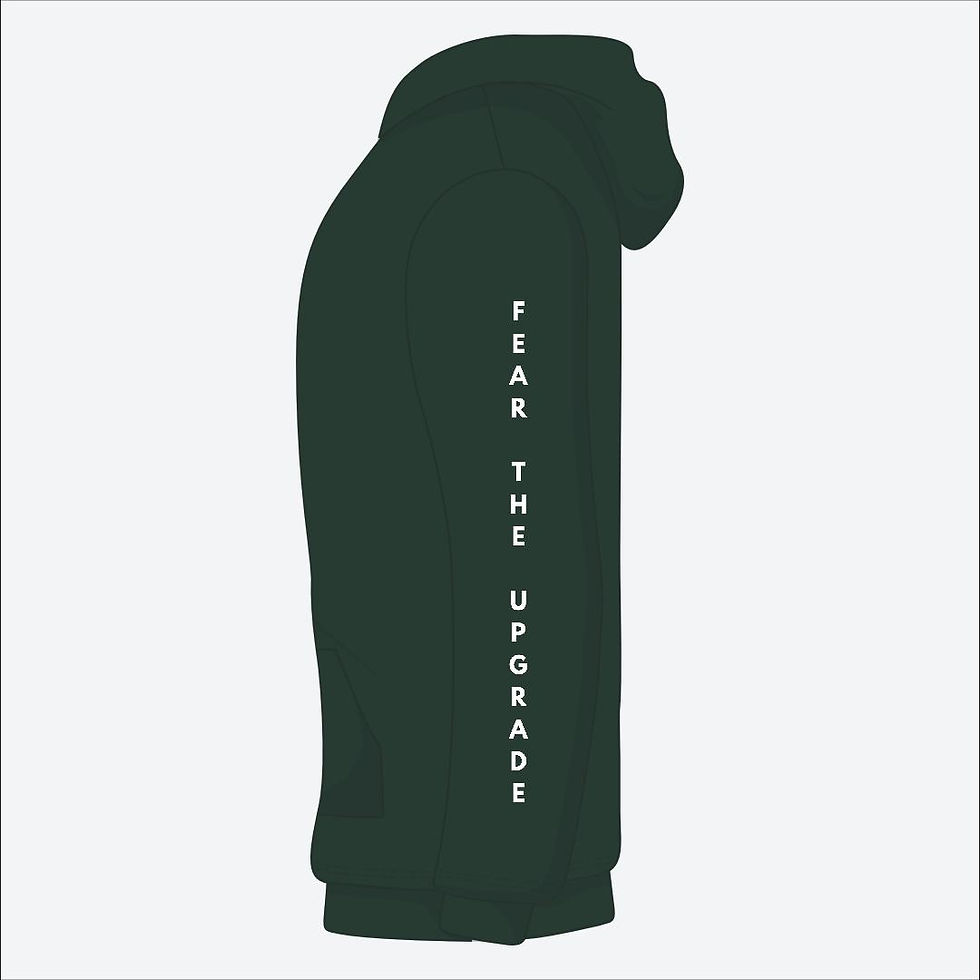 Thumbnail: Pull Over Hoodie - White Logo